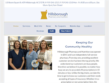 Tablet Screenshot of hillsboroughpharmacync.com
